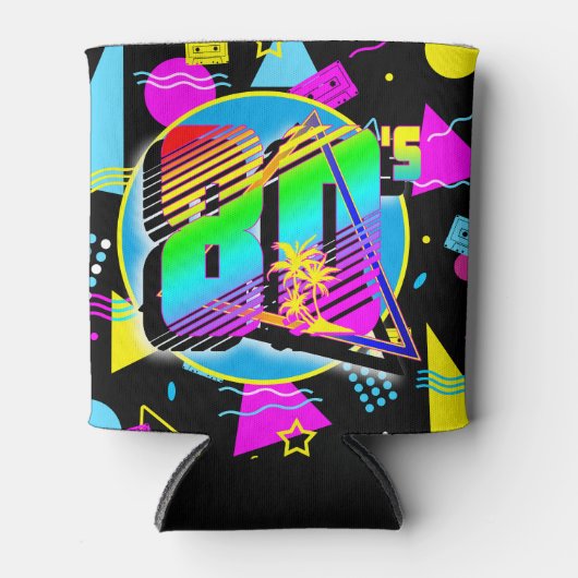 80'S RETRO  OUDE SCHOOLSTIJL BLIKJESKOELER (Voorkant)