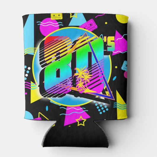 80'S RETRO  OUDE SCHOOLSTIJL BLIKJESKOELER (Achterkant)