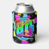 80'S RETRO OUDE SCHOOLSTIJL BLIKJESKOELER (Blikje Achterkant)