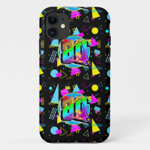 80'S RETRO  OUDE SCHOOLSTIJL Case-Mate iPhone CASE
