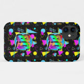 80'S RETRO  OUDE SCHOOLSTIJL Case-Mate iPhone CASE (Achterkant (horizontaal))