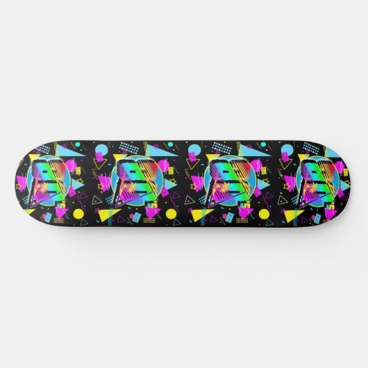 80'S RETRO  OUDE SCHOOLSTIJL PERSOONLIJK SKATEBOARD (Horizontaal)