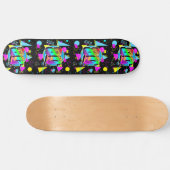 80'S RETRO  OUDE SCHOOLSTIJL PERSOONLIJK SKATEBOARD (Horizontaal)