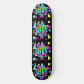80'S RETRO  OUDE SCHOOLSTIJL PERSOONLIJK SKATEBOARD (Voorkant)