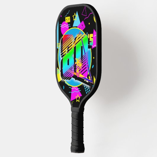 80'S RETRO  OUDE SCHOOLSTIJL PICKLEBALL PADDLE (Links)