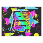 80'S RETRO OUDE SCHOOLSTIJL TAFELKLEED (Voorkant (Horizontaal))