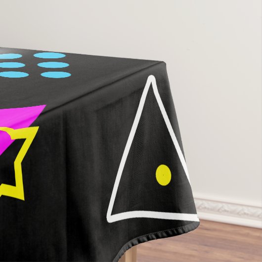 80'S RETRO  OUDE SCHOOLSTIJL TAFELKLEED (Voorbeeld)