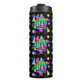 80'S RETRO  OUDE SCHOOLSTIJL THERMOSBEKER (Voorkant)