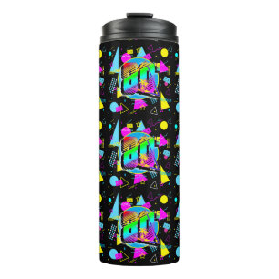 80'S RETRO OUDE SCHOOLSTIJL THERMOSBEKER