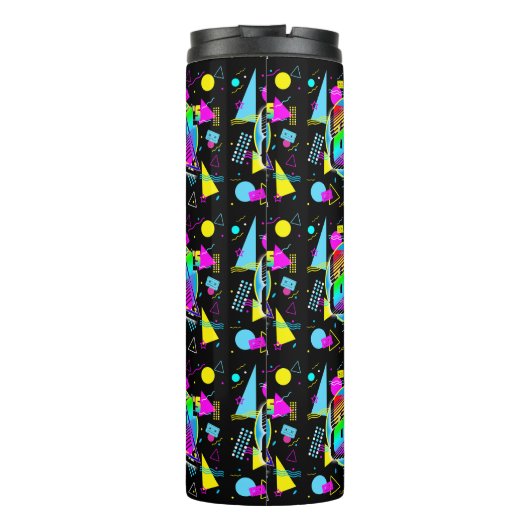 80'S RETRO  OUDE SCHOOLSTIJL THERMOSBEKER (Achterkant)