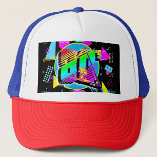 80'S RETRO  OUDE SCHOOLSTIJL TRUCKER PET