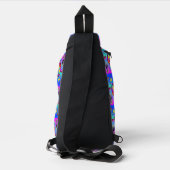 80'S RETRO OUDERWETS CASSSETTEBANDJE SLING BAG (Achterkant)