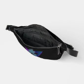 80S RETRO PALM BOMEN DRIEHOEK FANNY PACK HEUPTASJE (Open)