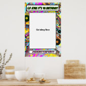 80's Retro Photo Booth Lijst Prop Poster (Keuken)
