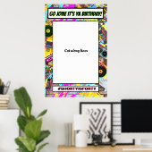 80's Retro Photo Booth Lijst Prop Poster (Thuiskantoor)