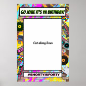 80's Retro Photo Booth Lijst Prop Poster (Voorkant)