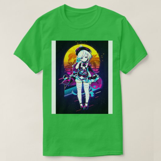 80s Retro Qiqi T-shirt (Design voorkant)
