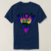 80s Retro Rad City Zomer Heat SLogan 80s Meme Gif T-shirt (Design voorkant)