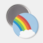 80's Retro Rainbow Magnet (Voorkant / Achterkant)