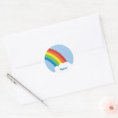80's Retro Rainbow Naam Stickers (Envelop)