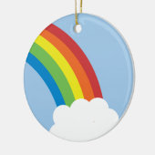 80's Retro Rainbow Ornament (Links)