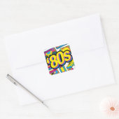 80s Retro Sticker Blad -  Throwback Vibes (Envelop)