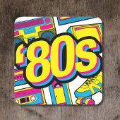 80s Retro Sticker Blad -  Throwback Vibes