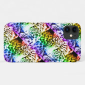 80s Retro Stijl Regenboog Luipaard Case-Mate iPhone Case (Achterkant (horizontaal))