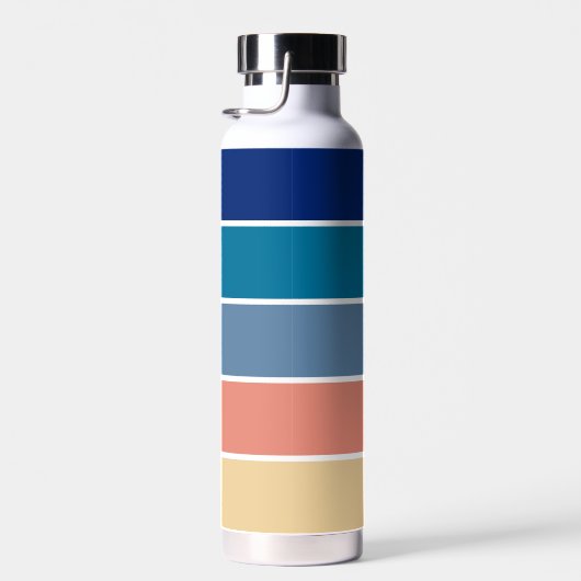 80s Retro Stripes Waterfles (Rechts)