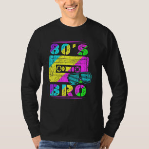 80s Retro-tapebro-partij 80s Dj Party Goer T-shirt