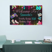 80's Retro, Terug naar de jaren 80 Spandoek (Beurs)