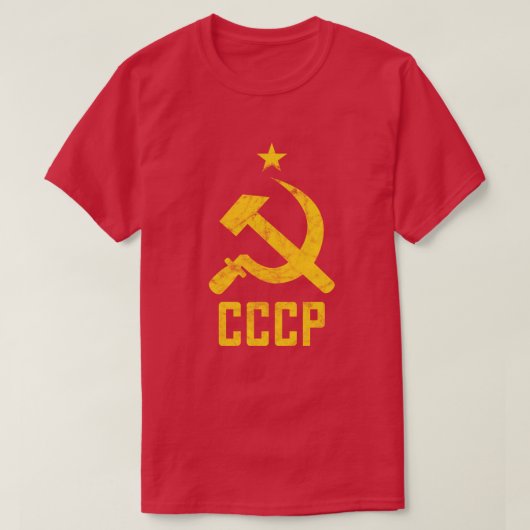 80's Retro USSR CCCP Sovjet Union Redux heeft prob T-shirt (Design voorkant)