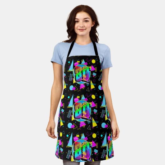 80'S RETRO VINTAGE OLD SCHOOL STIJL SCHORT (Gedragen)