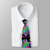 80'S RETRO VINTAGE OLD SCHOOL STIJL STROPDAS (Gebonden)
