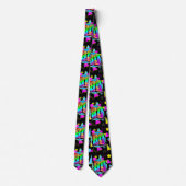 80'S RETRO VINTAGE OLD SCHOOL STIJL STROPDAS (Achterkant)