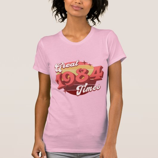 80s Retro Vintage T-Shirt (Voorkant)