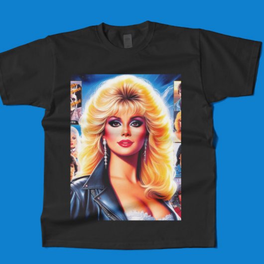 80s Retrowave Vrouw T-shirt