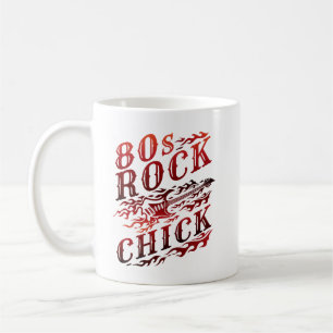 80s Rock Chick Eighties Music Koffiemok