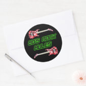 80's Rock Rules Sticker (Envelop)