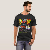 80S Rockbands Collage Geweldig T-shirt (Voorkant volledig)