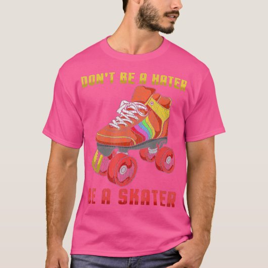 80s Rollerskates T Shirt  Roller Skating (Voorkant)