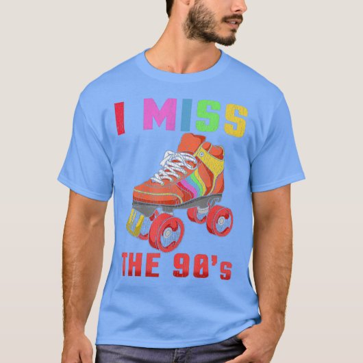 80s Rollerskates T Shirt Roller Skating (Voorkant)