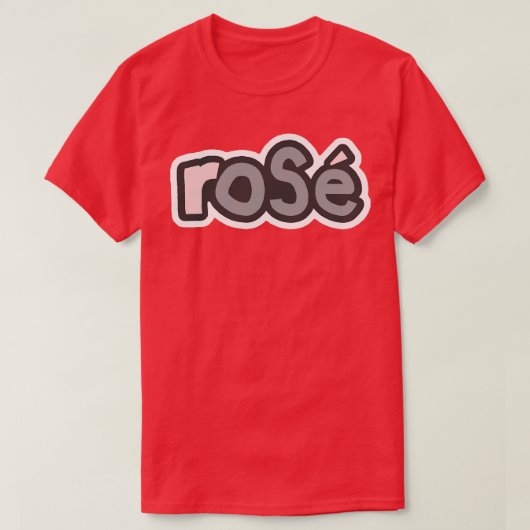 80s Roos Wine Ultimate Grey Typografie T-shirt (Design voorkant)