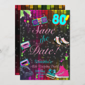 80's Save the Date, Terug naar de jaren '80, Any A Save The Date (Voorkant / Achterkant)