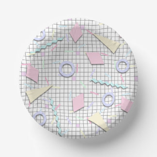 80s Snoep Pastel Geo Print kommen