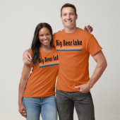 80S stijl Big Bear Lake Ca retro T-shirt (Unisex)