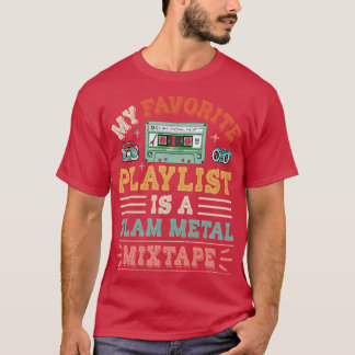 80s Stijl Retro Classic Oude School Muziek C T-shirt