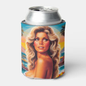 80s Summer Woman Blikjeskoeler (Blikje Voorkant)