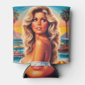 80s Summer Woman Blikjeskoeler (Voorkant)
