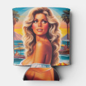 80s Summer Woman Blikjeskoeler (Achterkant)